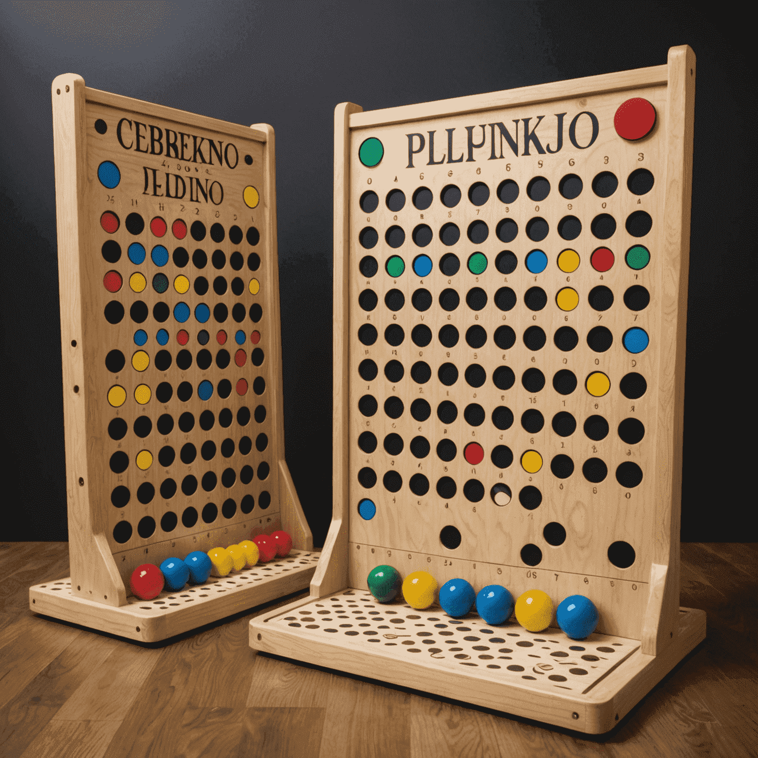 Multiple Plinko boards with different themes and layouts, showcasing various game modes