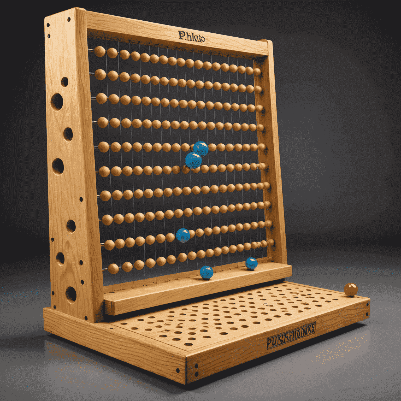 Diagram illustrating the physics principles behind Plinko, showing gravity and momentum effects on chip movement